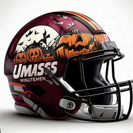 UMass Minutemen Halloween Concept Helmets