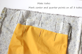 How to sew pleated skirt