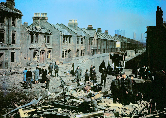 Raras fotografías de Londres a color 1943 - 1945