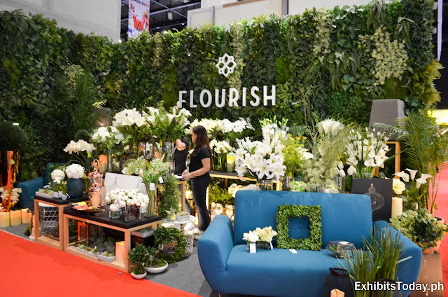 Flourish exhibit booth