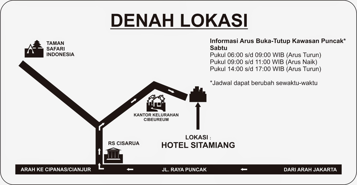 Denah Lokasi Undangan Pernikahan Khitanan Percetakan BEKASI PRINTING