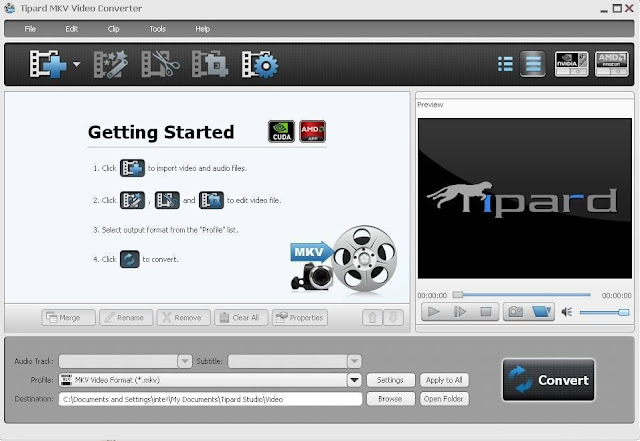 Tipard MKV Video Converter Free Serial Key