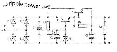 Low ripple power suplly regulator