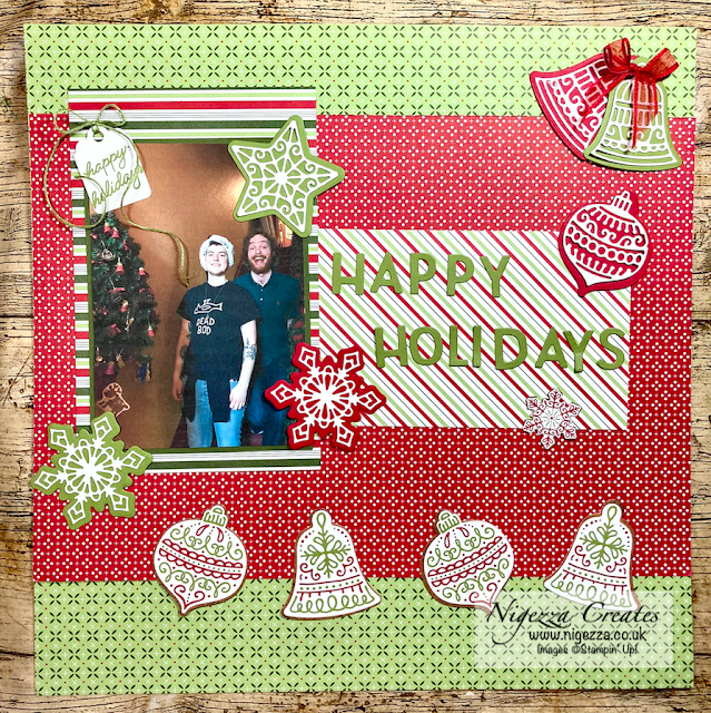 Ink & Share Scrapbook November Blog Hop - Happy Holidays