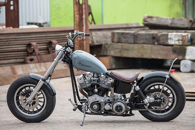 Harley Davidson Shovelhead By Iron Pit Hell Kustom