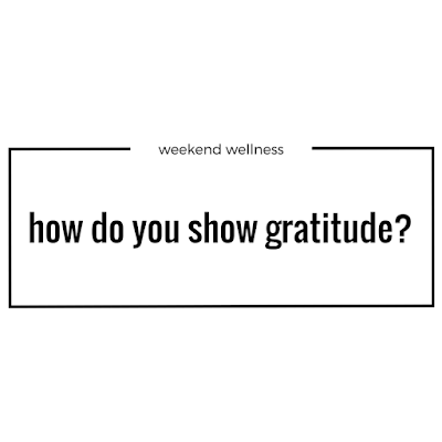 How do you show gratitude?