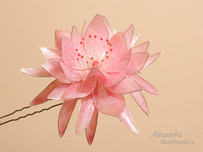 Japanese kanzashi