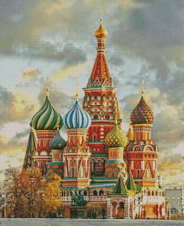 Saint Basil's Cathedral free cross stitch