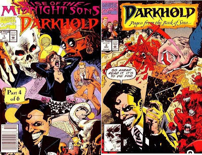 Darkhold 1 2 Cover recycled art