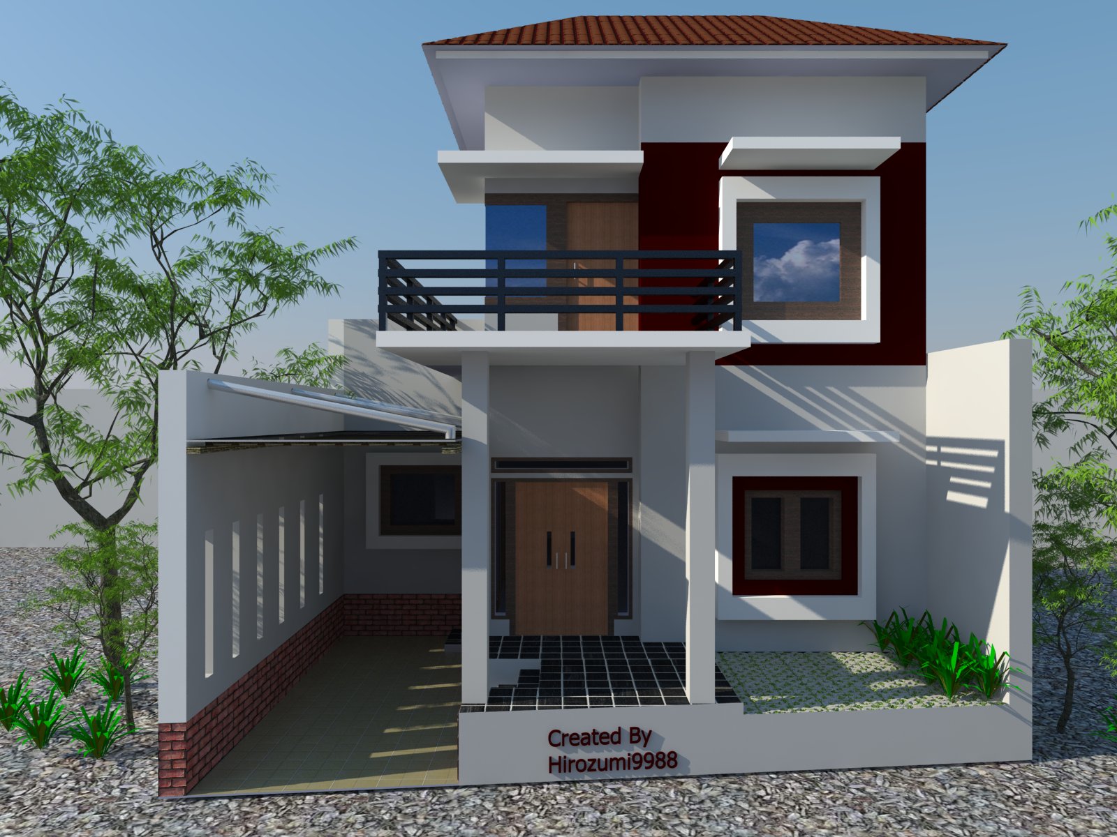 Desain Rumah Pa ParingBogor Jawa Barat Jasa Desain Rumah Di
