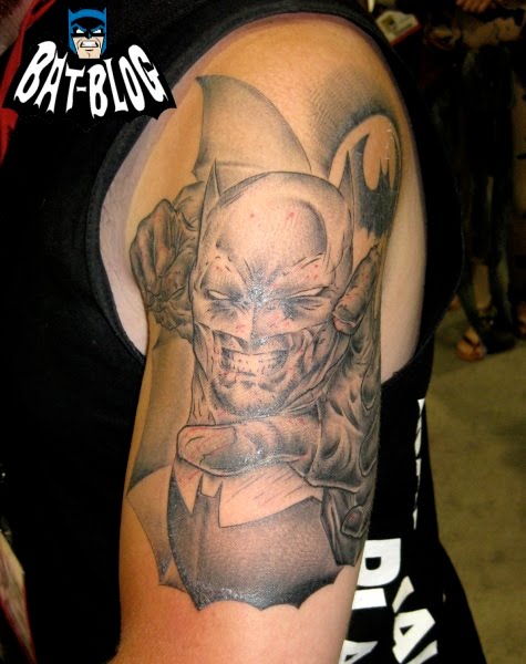 Cool BATMAN TATTOO ART Inspired by JIM LEE Comic Book Artwork