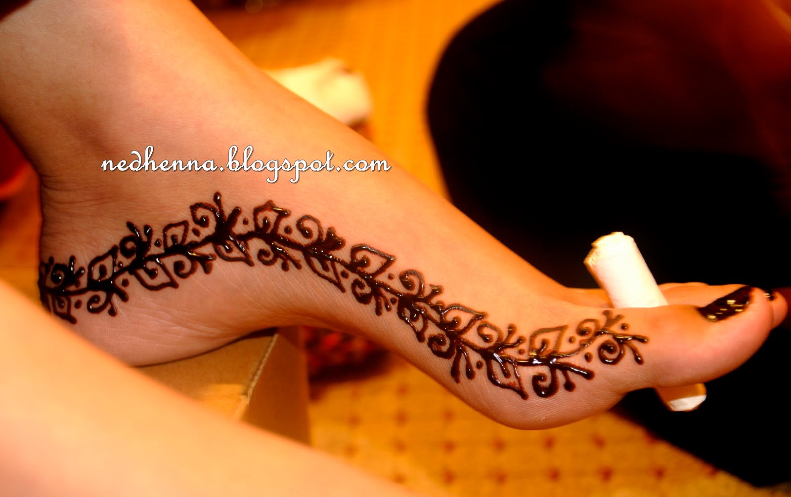 Gambar Henna  Di Kaki Yang Simple  Kata Kata Bijak