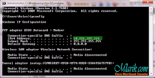 Cara Mengetahui Alamat IP Suatu Komputer Menggunakan CMD