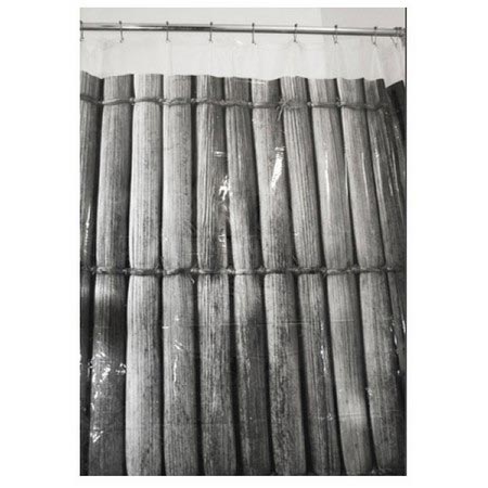 Bamboo Vinyl Shower Curtain8