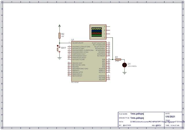 PIC16F887 Timer0 Interrupt Programming in MikroC