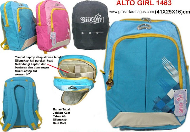 Tas Ransel Laptop Cewek Murah dan Bagus Alto Girl 1463