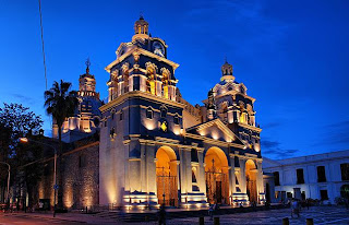 old cathedral cordoba city argentina