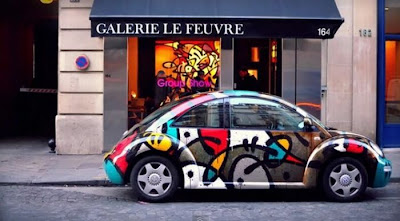 Graffiti Volkswagen Beetle Seen On www.coolpicturegallery.us