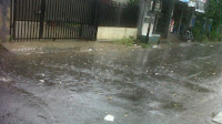 Hujan Es Landa Bogor Barat
