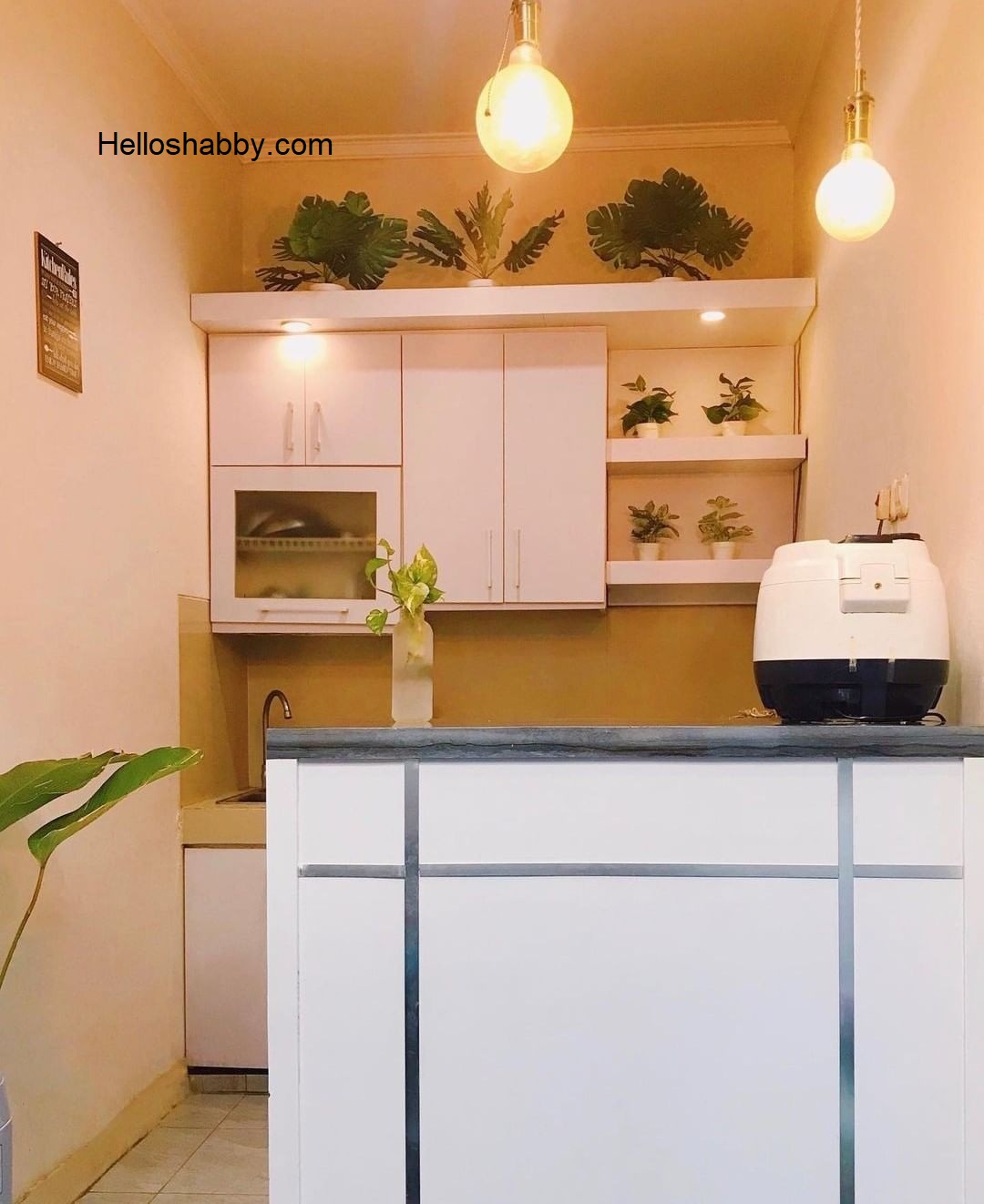 6 Desain Dapur Mungil Kitchen Set Ukuran 2 X 1 M Yang Hemat Biaya HelloShabbycom Interior And Exterior Solutions