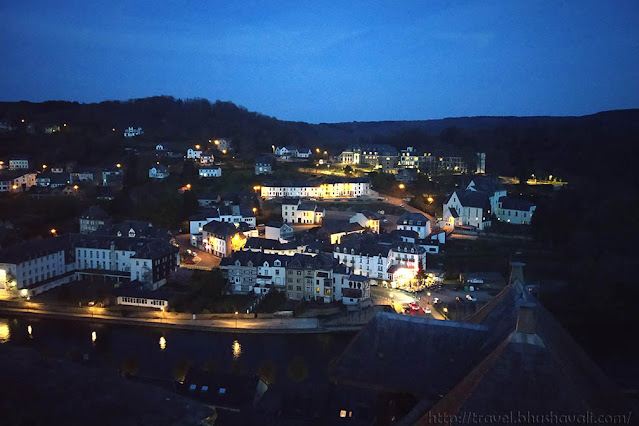 Bouillon castle torchlight night tour