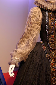 Queen Elizabeth I Mary Queen of Scots costume sleeve