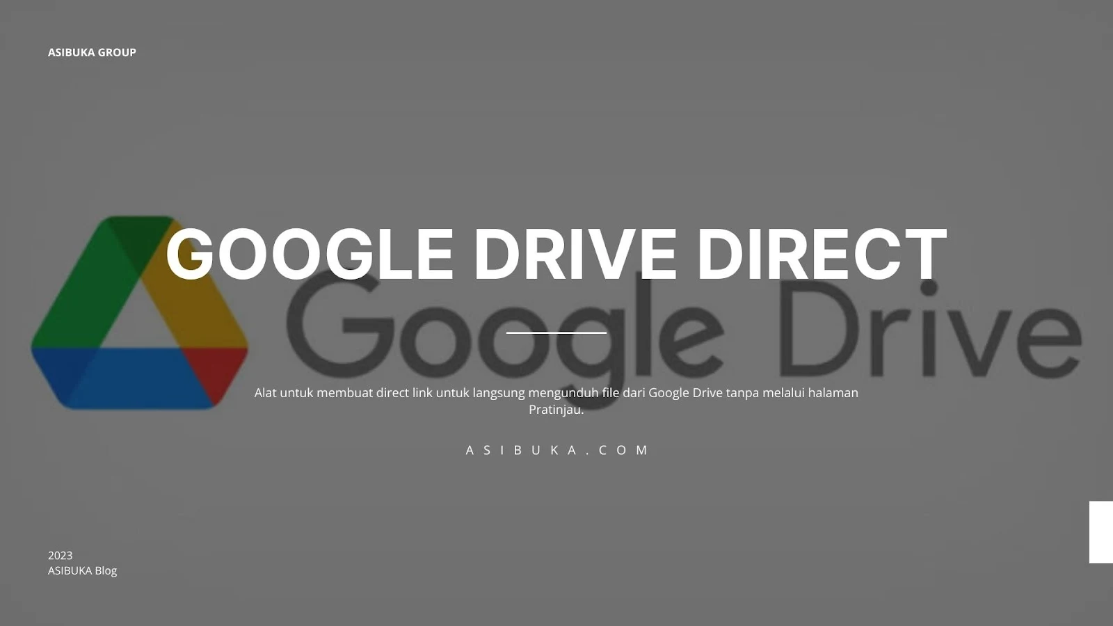 Google Drive Direct Link Generator