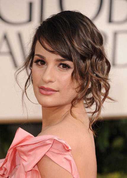 lea michele hair 2011. Lea Michele