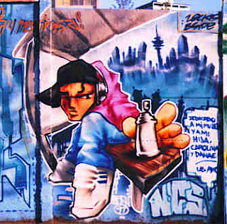 Hip hop graffiti