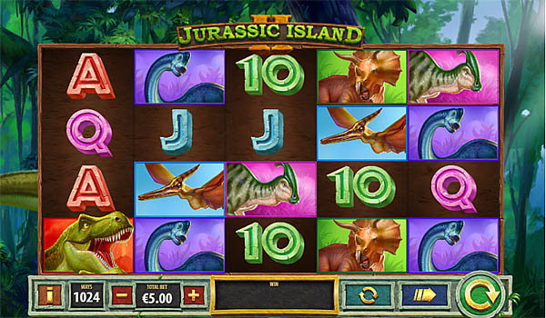 Main Gratis Slot Indonesia - Jurassic Island 2 Playtech