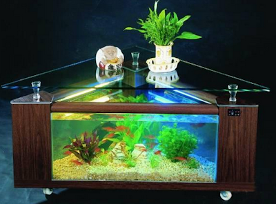 Model Meja Aquarium