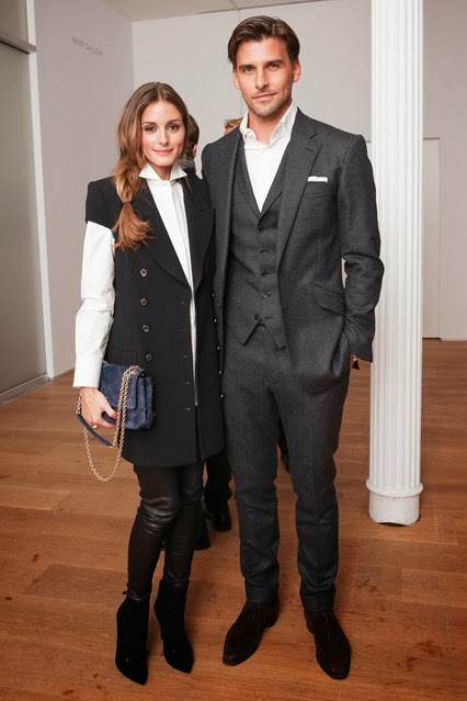 Olivia Palermo and Johannes Heubl Exhibition Opening in New York