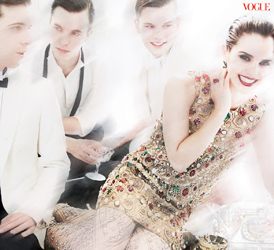 emma watson 2011 vogue cover. Emma Watson Vogue US July