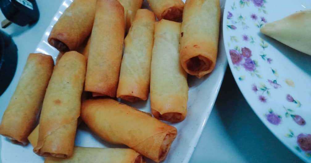 Sarapan Popia Sayur Dan Karipap Segera - Koleksi Resepi Sedap