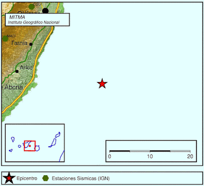 Terremoto entre Tenerife y Gran Canaria, 7 julio 2021. Un nuevo terremoto entre las islas de Tenerife y Gran Canaria