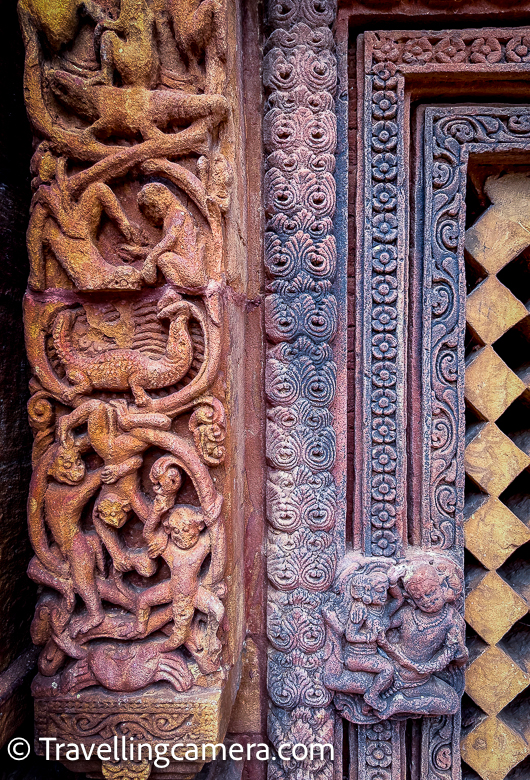 Other temples to explore in Bhubaneshwar are :  Lingaraj Temple: One of the most prominent temples in Bhubaneswar, the Lingaraj Temple is dedicated to Lord Shiva. It's known for its towering spire, intricate carvings, and a sacred pond. The temple's architecture is a blend of Kalinga and Dravidian styles.  Rajarani Temple: This temple is celebrated for its unique sculptural style and the absence of any presiding deity. It is named after the rajarani (reddish) stone used in its construction. The temple is adorned with exquisite carvings depicting sensuous and divine figures.  Ananta Vasudeva Temple: Dedicated to Lord Krishna, this temple is known for its vibrant architecture and colorful sculptures. It's one of the few temples in Bhubaneswar where non-Hindus are allowed entry.  Brahmeswara Temple: This temple is famous for its intricately carved torana and beautifully adorned sanctum. It's dedicated to Lord Shiva and showcases detailed carvings of deities, celestial beings, and mythological narratives.  Rameshwar Temple: This temple is dedicated to Lord Shiva and features a unique vimana (tower) with ornate carvings. The temple's architecture and carvings are reminiscent of the Mukteswara Temple.