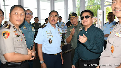 Kasiter Korem 133/NW Dampingi Peserta SSDN PPRA LXV Tahun 2023 Kunjungi Museum Pendaratan Soekarno
