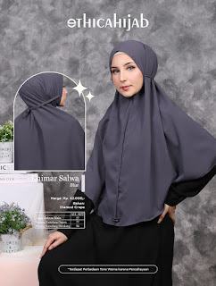 Khimar Salwa Blue