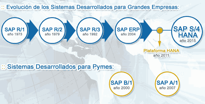 SAP R1 hasta S4Hana