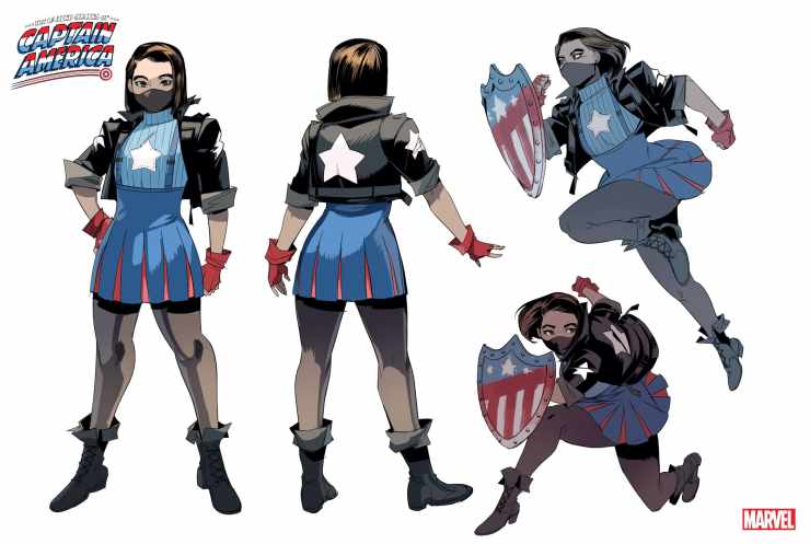 Marvel revela al nuevo Capitán América Ari Agbayani