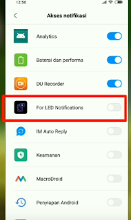 Cara Agar Notifikasi Lampu Led Warna Warni di Hp Android