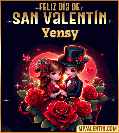 Feliz san valentín Yensy