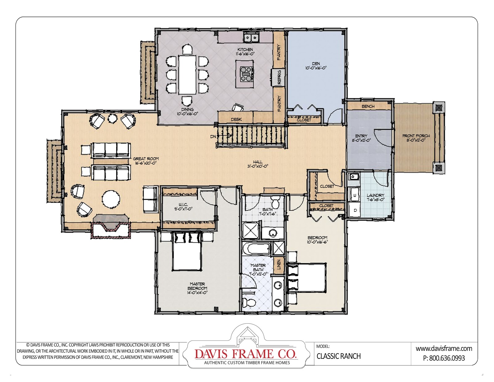 Ranch House Plans Open Floor Plan