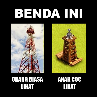 Meme Lucu COC Editan Terbaru - Gambar Lucu Terbaru