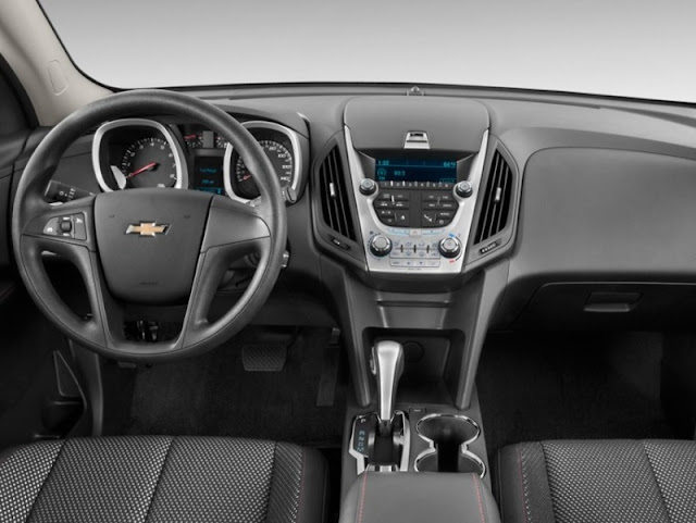 Interior shot of 2011 Chevrolet Equinox