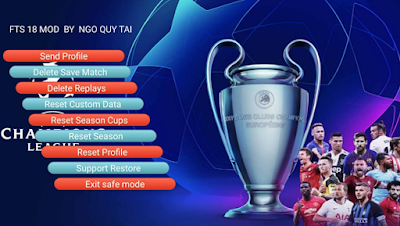 FTS 19 Mod UEFA Champion League 2018-2019