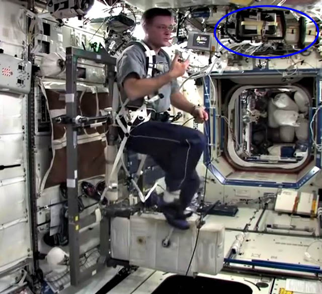 Cómo se ejercitan los astronautas en el espacio