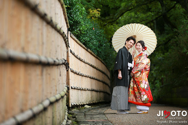 京都での前撮り撮影