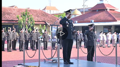 Kapolres Jepara Pimpin Upacara Hari Kebangkitan Nasional ke 115 Tahun 2023