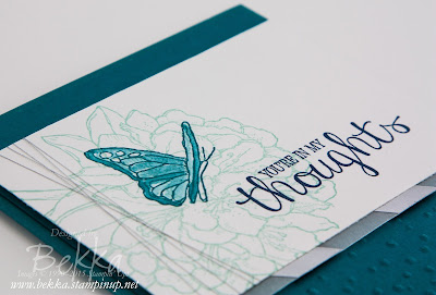 Best Thoughts Blue Sympathy Card.  Check it out here